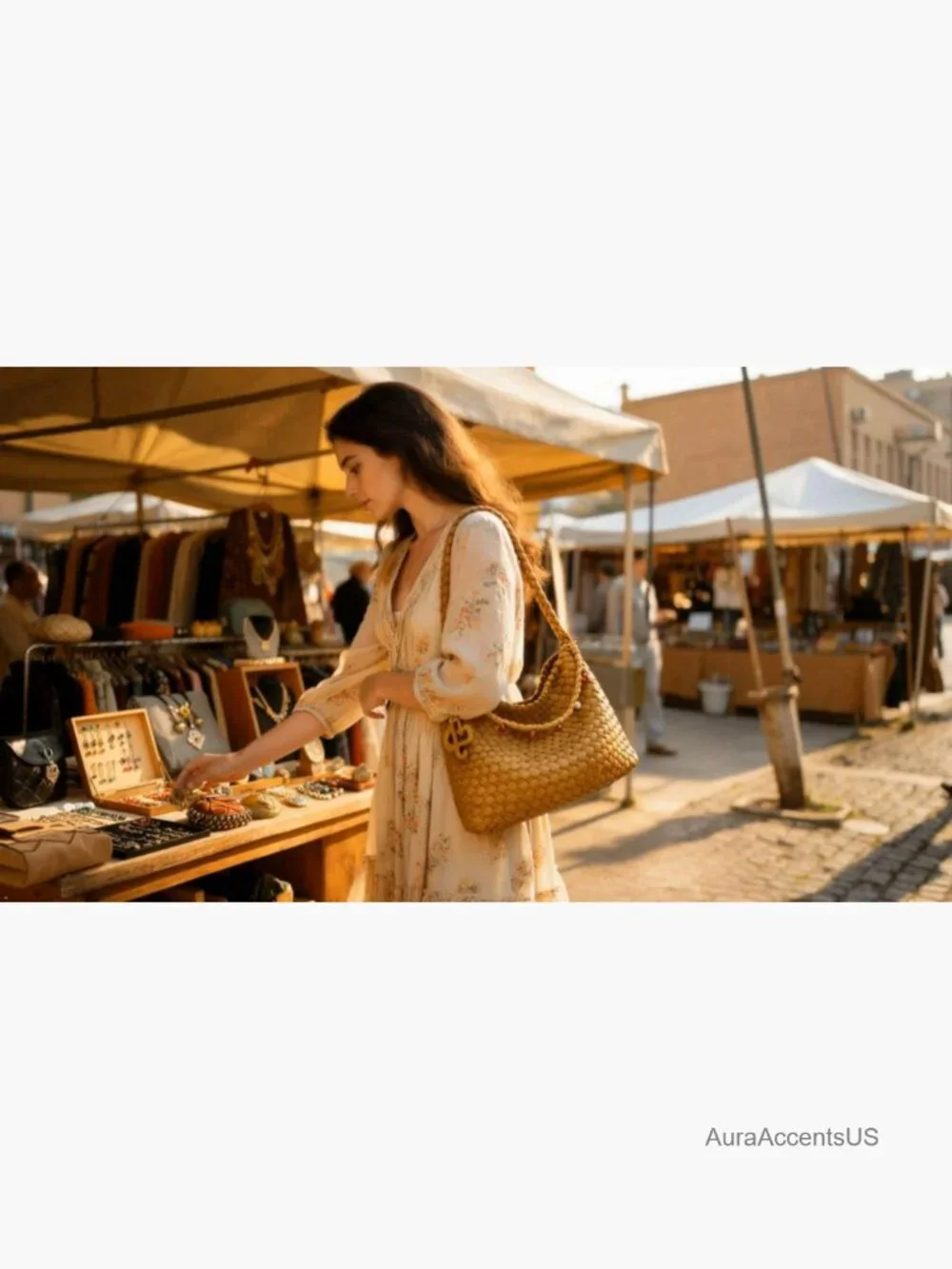 Woven Faux Suede Hobo Shoulder Bag with Tote Handle
